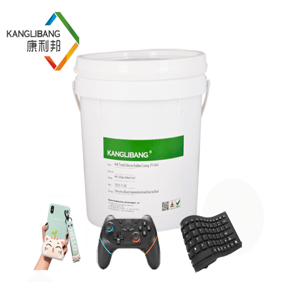 Why should silicone products be coated with soft touch oil?