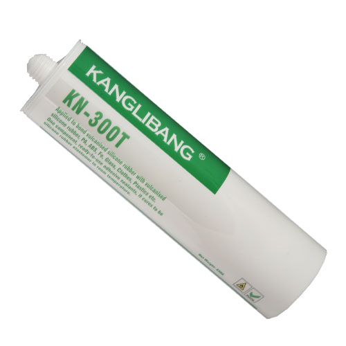 Silicone adhesive that can be used to glue PVC to silicone