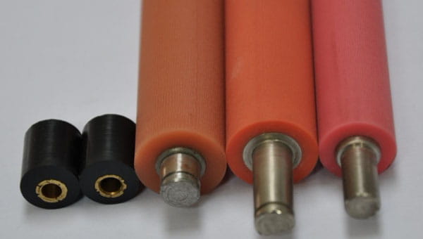 Silicone-coated metal hot-vulcanized glue,