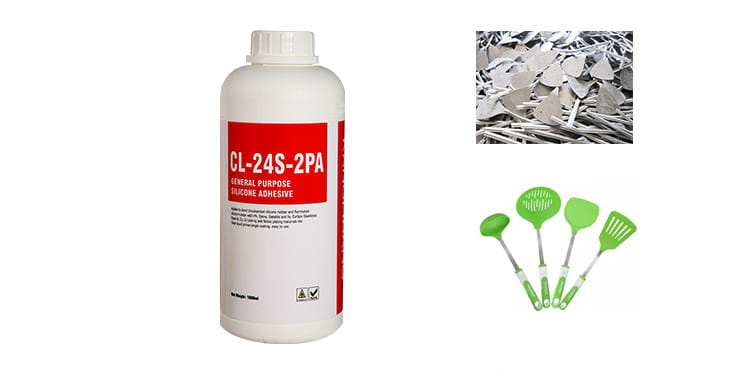 Metal bonding silicone glue