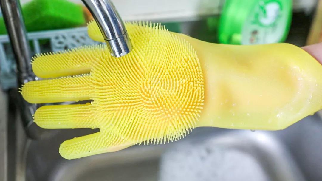 Silicone dishwashing gloves 