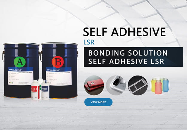 Liquid self-adhesive silicone rubber